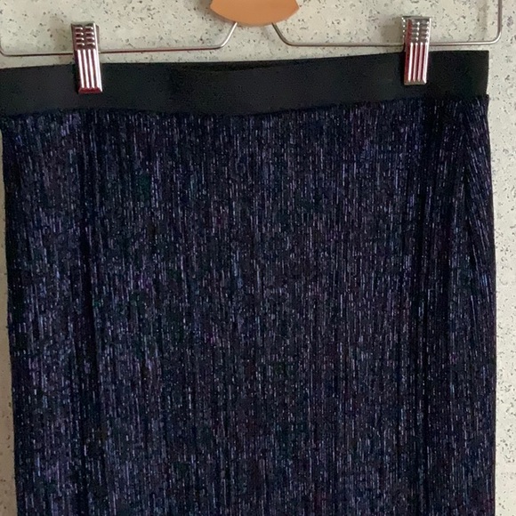 New Party Sparkly Skirt Elastic Waistband Party Pencil Skirt - Picture 3 of 4